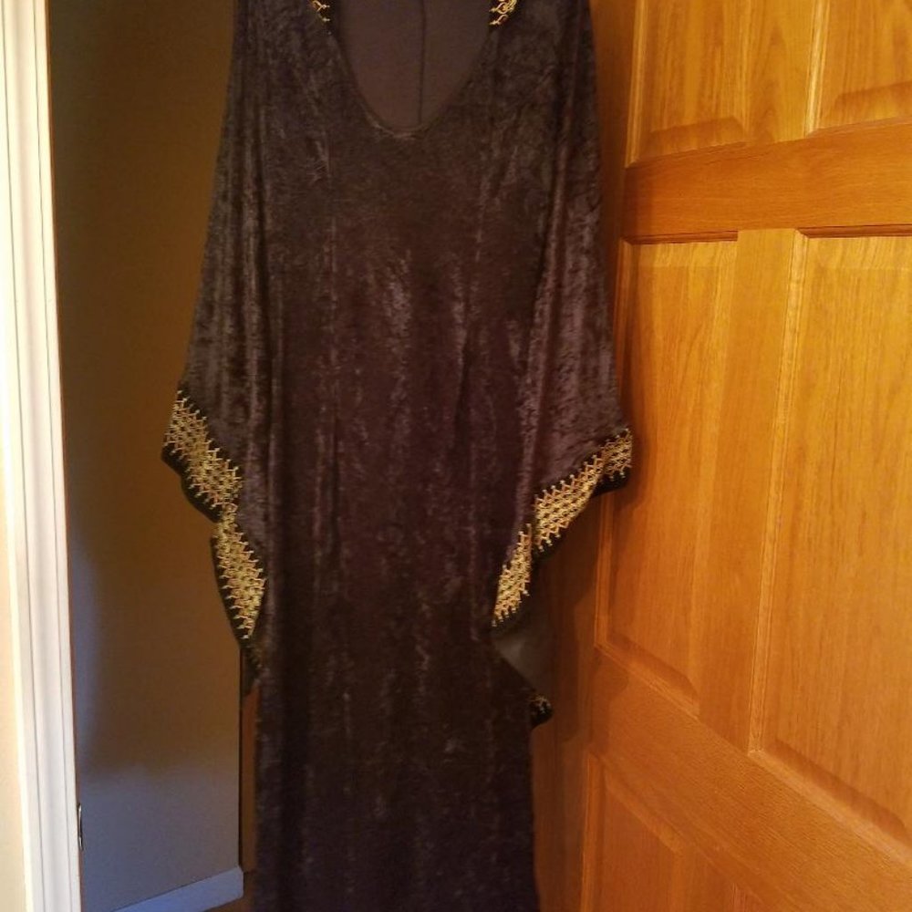 Witch Gown and Hat Costume